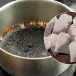 As donas de casa são incentivadas a limpar as panelas