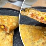 Não apenas uma omeleta: uma receita para um pequeno-almoço chique